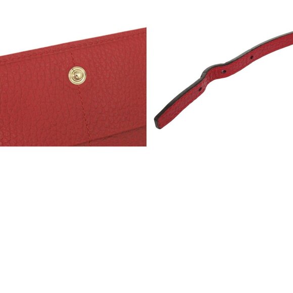 GUCCI Red Leather Wallet - Picture 11 of 11